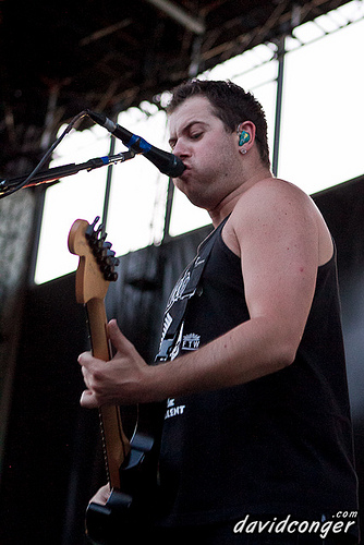 A Day To Remember at Warped Tour 2011