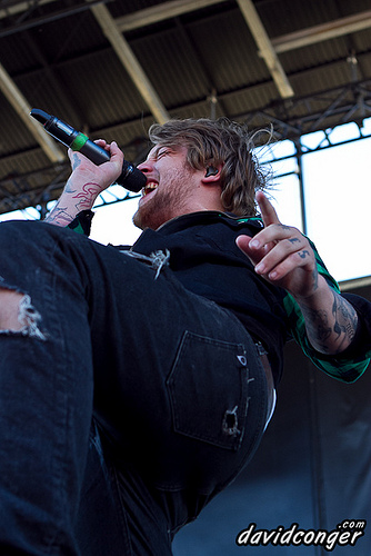 Asking Alexandria at Warped Tour 2011