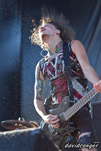 Asking Alexandria at Warped Tour 2011