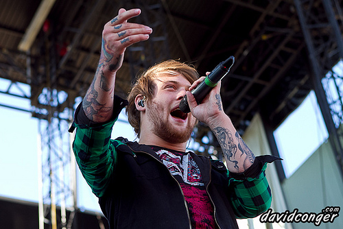 Asking Alexandria at Warped Tour 2011
