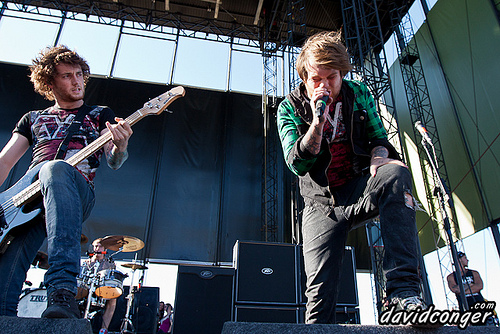 Asking Alexandria at Warped Tour 2011