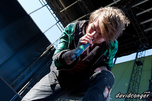 Asking Alexandria at Warped Tour 2011