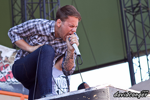 Attack Attack at Warped Tour 2011