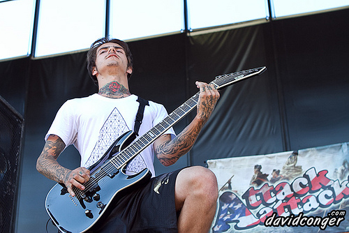 Attack Attack at Warped Tour 2011