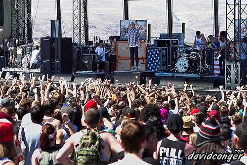 Attack Attack at Warped Tour 2011