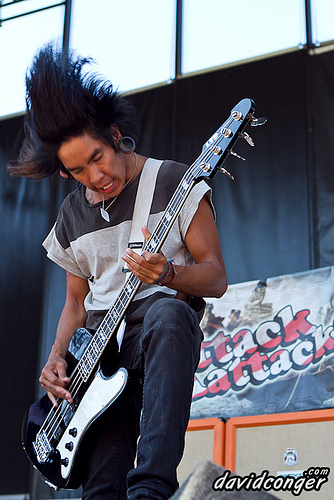 Attack Attack at Warped Tour 2011