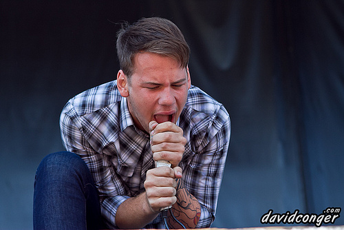 Attack Attack at Warped Tour 2011