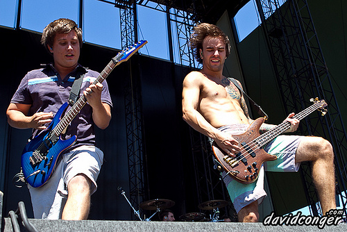 August Burns Red at Warped Tour 2011