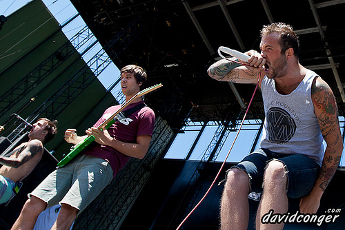 August Burns Red at Warped Tour 2011
