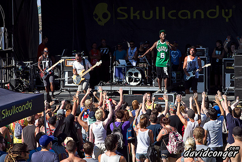 Bad Rabbits at Warped Tour 2011