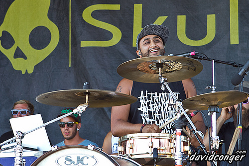 Bad Rabbits at Warped Tour 2011