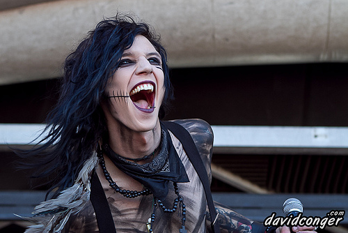 Black Veil Brides at Warped Tour 2011