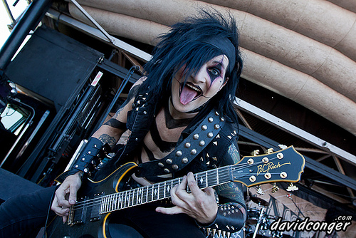Black Veil Brides at Warped Tour 2011