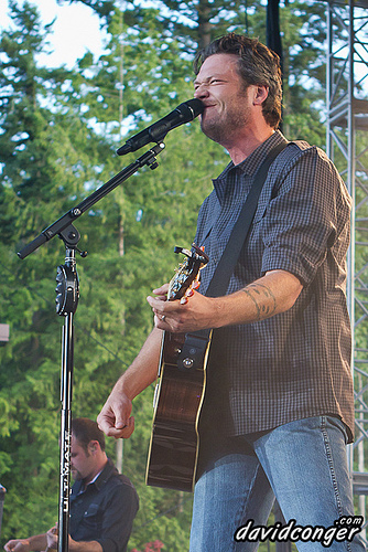 Blake Shelton at Snoqualmie Casino