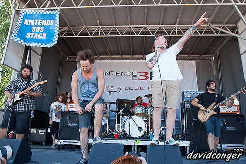 Dance Gavin Dance at Warped Tour 2011