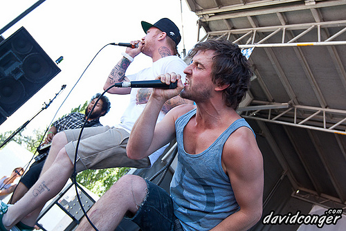 Dance Gavin Dance at Warped Tour 2011