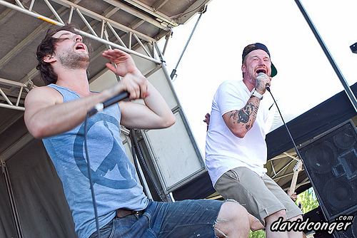 Dance Gavin Dance at Warped Tour 2011
