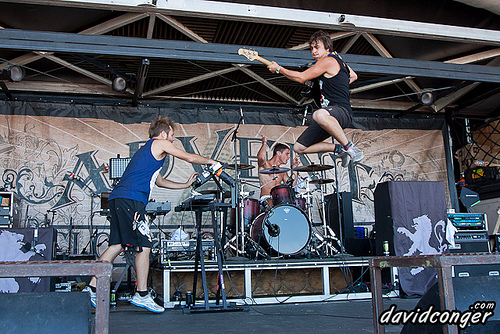Enter Shikari at Vans Warped Tour 2011