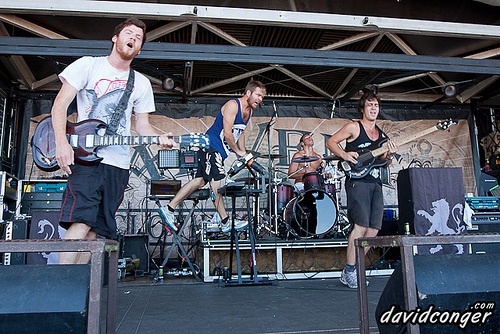 Enter Shikari at Vans Warped Tour 2011
