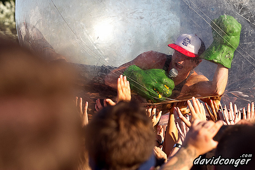 Family Force 5 at Vans Warped Tour 2011