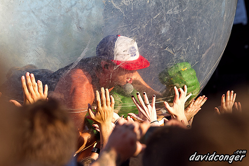 Family Force 5 at Vans Warped Tour 2011