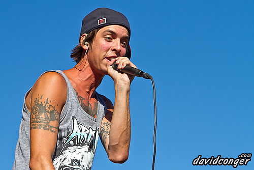 Grieves with Budo at Vans Warped Tour 2011