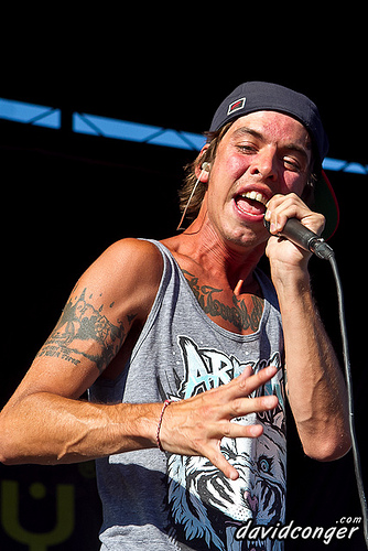 Grieves with Budo at Vans Warped Tour 2011
