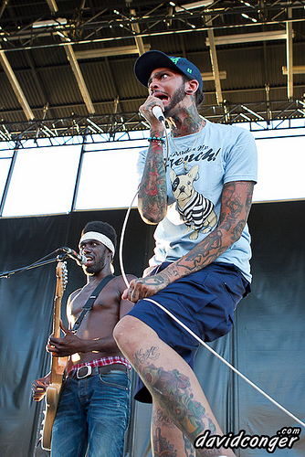 Gym Class Heroes at Vans Warped Tour 2011