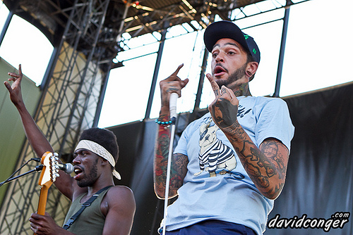 Gym Class Heroes at Vans Warped Tour 2011
