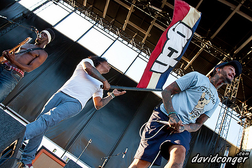 Gym Class Heroes at Vans Warped Tour 2011