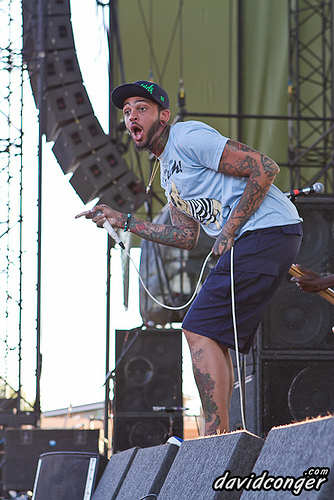 Gym Class Heroes at Vans Warped Tour 2011