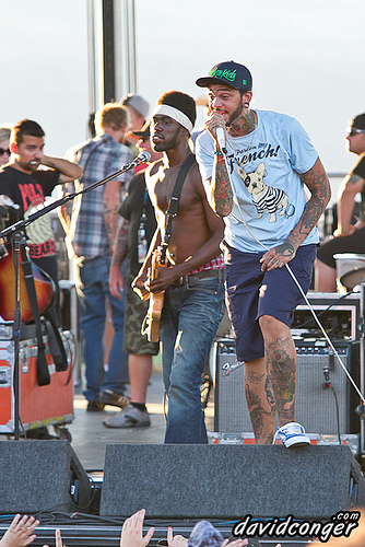Gym Class Heroes at Vans Warped Tour 2011