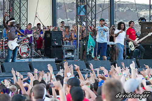 Gym Class Heroes at Vans Warped Tour 2011