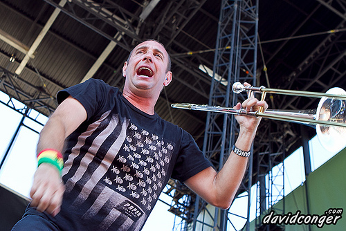 Less Than Jake at Vans Warped Tour 2011