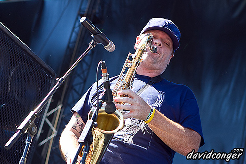 Less Than Jake at Vans Warped Tour 2011