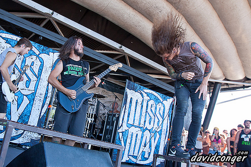 Miss May I at Vans Warped Tour 2011