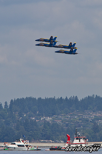 Seafair Weekend 2011 - Blue Angels