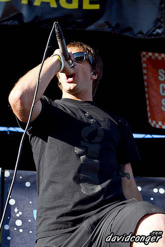 Stephen Jerzak at Vans Warped Tour 2011