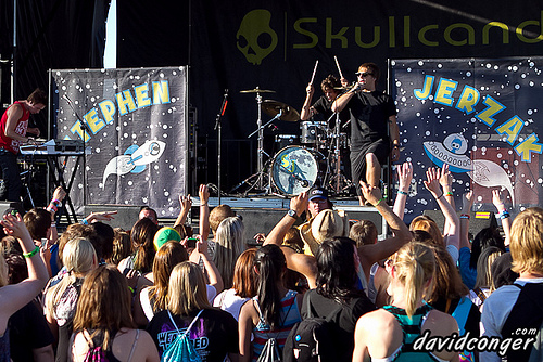 Stephen Jerzak at Vans Warped Tour 2011