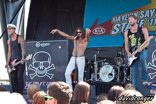 The Dance Party at Vans Warped Tour 2011