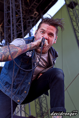 The Devil Wears Prada at Vans Warped Tour 2011