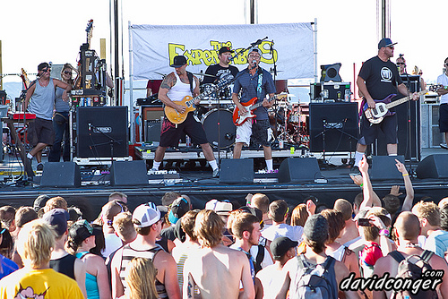 The Expendables at Vans Warped Tour 2011