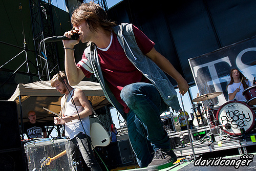 The Ready Set at Vans Warped Tour 2011