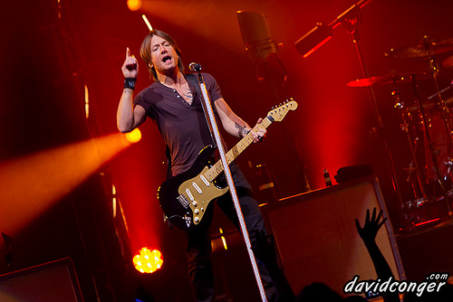 Keith Urban at Key Arena