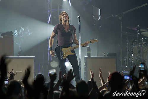 Keith Urban at Key Arena