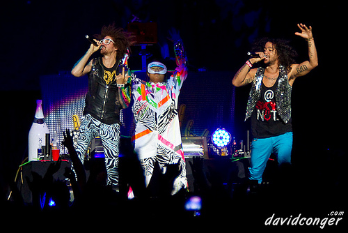 LMFAO at the Rose Garden