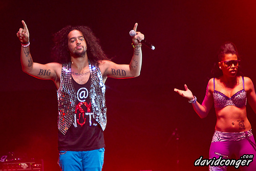 LMFAO at the Rose Garden