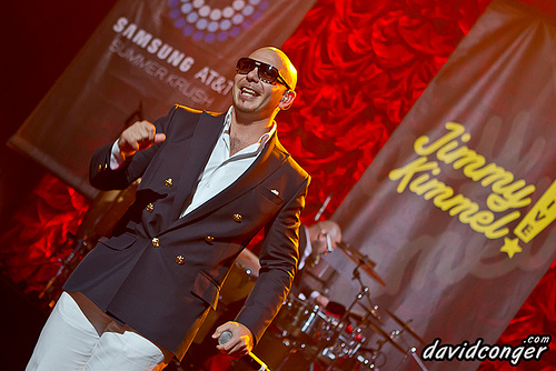 Samsung AT&T Summer Krush concert featuring Pitbull