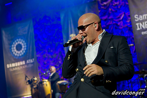 Samsung AT&T Summer Krush concert featuring Pitbull