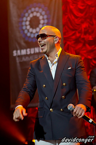 Samsung AT&T Summer Krush concert featuring Pitbull